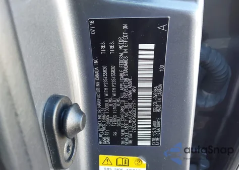 2016 Lexus Rx 350 из США, поврежденный, VIN 2T2ZZMCA9GC031171